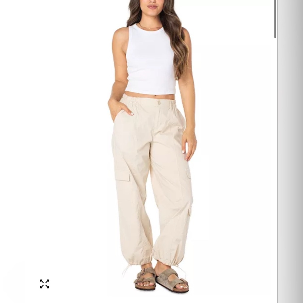 NWT Celebrity Pink Parachute Wide Leg Cargos